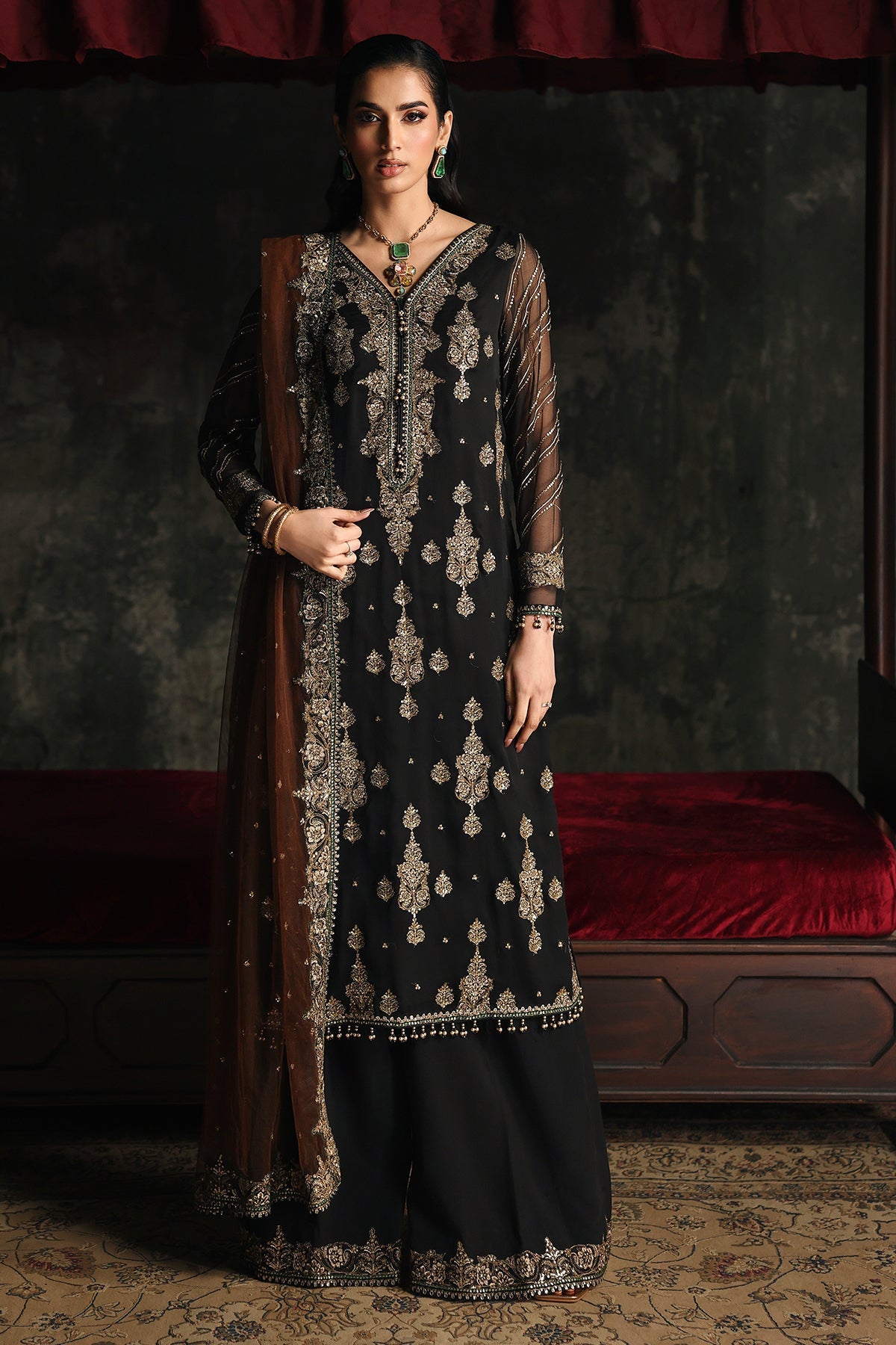 CA26-01 - Aura Collection 3PC Embroidered By Charizma