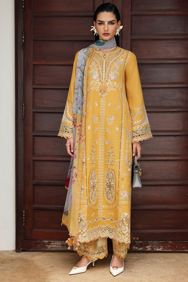 06 - GLEAM | Qline Unstitched Linen By Qalamkar