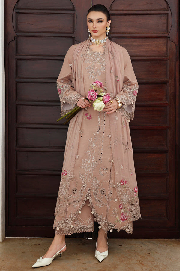 14 - DUSK| Qline Unstitched Linen By Qalamkar