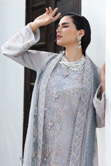 02 - HAZE | Qline Unstitched Linen By Qalamkar