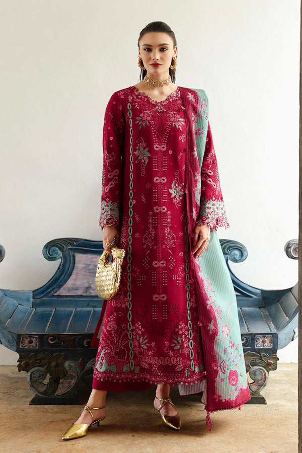 12 - ROOHI | Qline Unstitched Linen By Qalamkar
