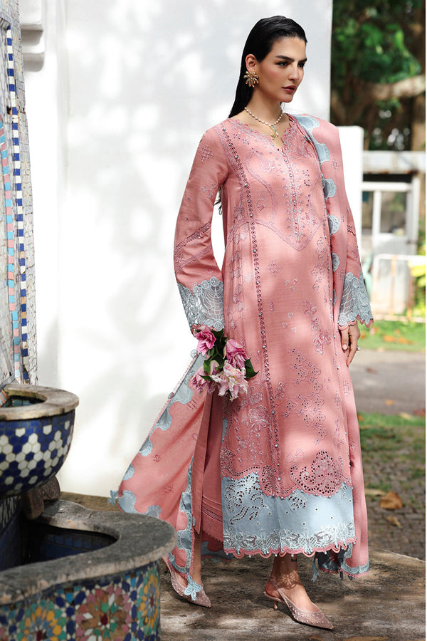 10 - FAYE | Qline Unstitched Linen By Qalamkar