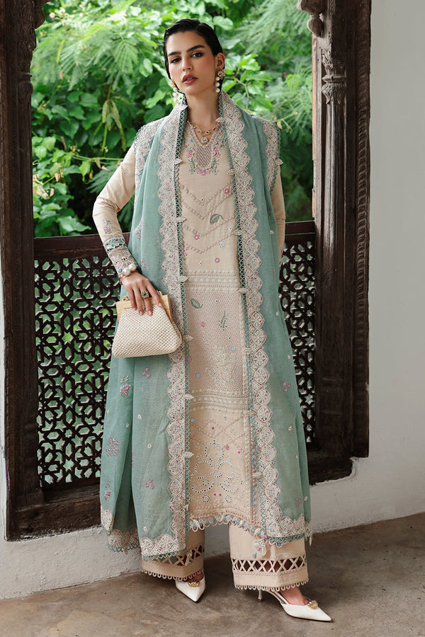 07 - WHISPER | Qline Unstitched Linen By Qalamkar
