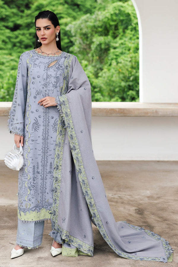13 - SAAHIL | Qline Unstitched Linen By Qalamkar