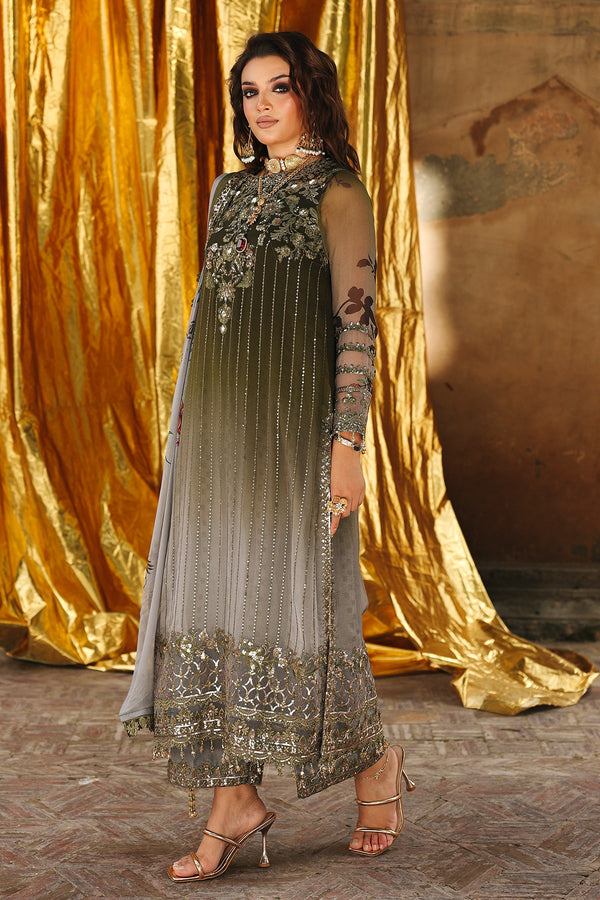 D# - 31 | Vasal Unstitched Chiffon By Charizma