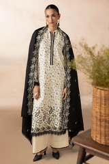 D# - 01 | Serene Premium Viscose Chikankari By Rajbari