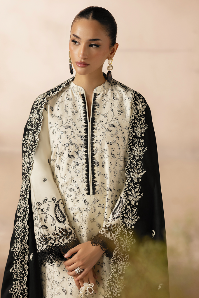 D# - 01 | Serene Premium Viscose Chikankari By Rajbari