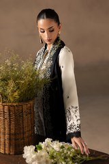 D# - 01 | Serene Premium Viscose Chikankari By Rajbari
