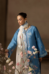 D# - 07 | Serene Premium Viscose Chikankari By Rajbari