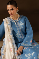 D# - 07 | Serene Premium Viscose Chikankari By Rajbari