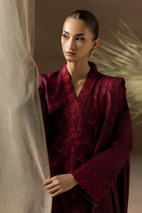 D# - 04 | Serene Premium Viscose Chikankari By Rajbari