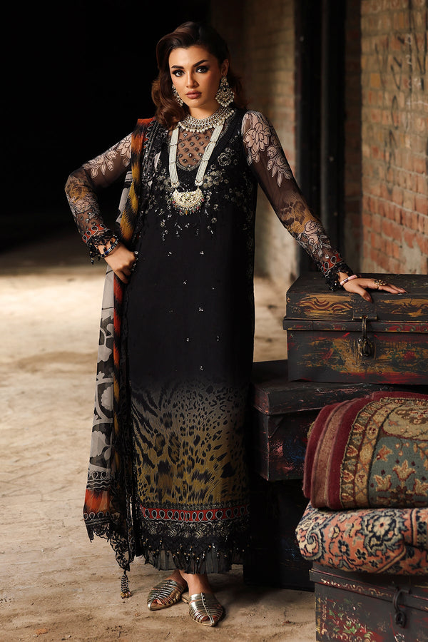 D# - 36 | Vasal Unstitched Chiffon By Charizma
