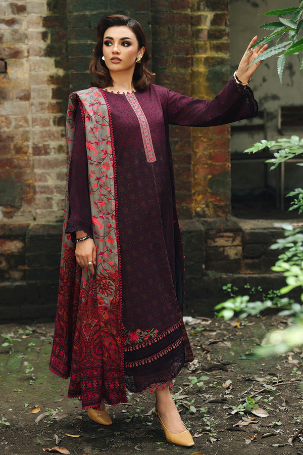 CCW6-17 | Combination Unstitched Winter Collection II By Charizma