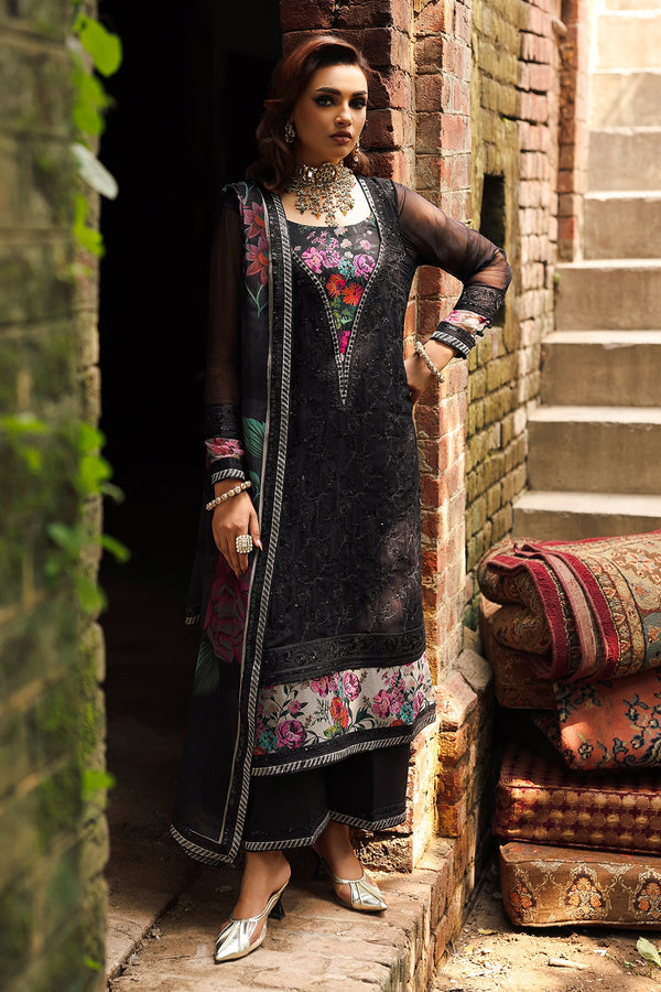 D# - 33 | Vasal Unstitched Chiffon By Charizma