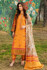 CC6-14 | Combination Unstitched Lawn By Charizma