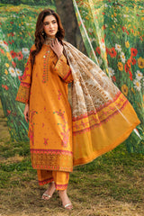 CC6-14 | Combination Unstitched Lawn By Charizma