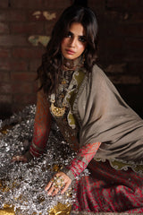 D# - 37 | Vasal Unstitched Chiffon By Charizma