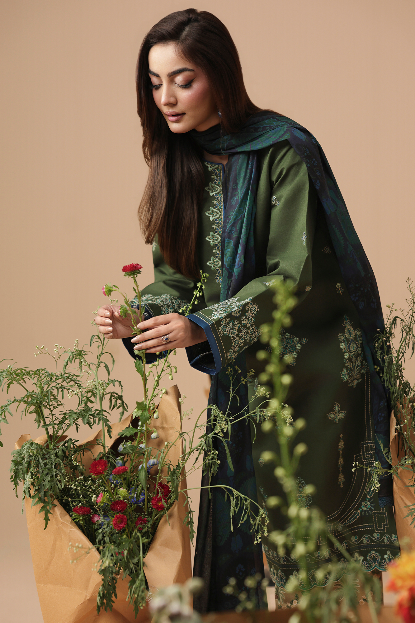 D# 07 | Jahaan Unstitched Collection By Rajbari