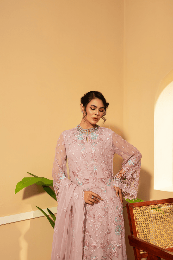 08 Queen Pink - Lamisah Nikhar By Lavish Premium - Rabbani Cloth House