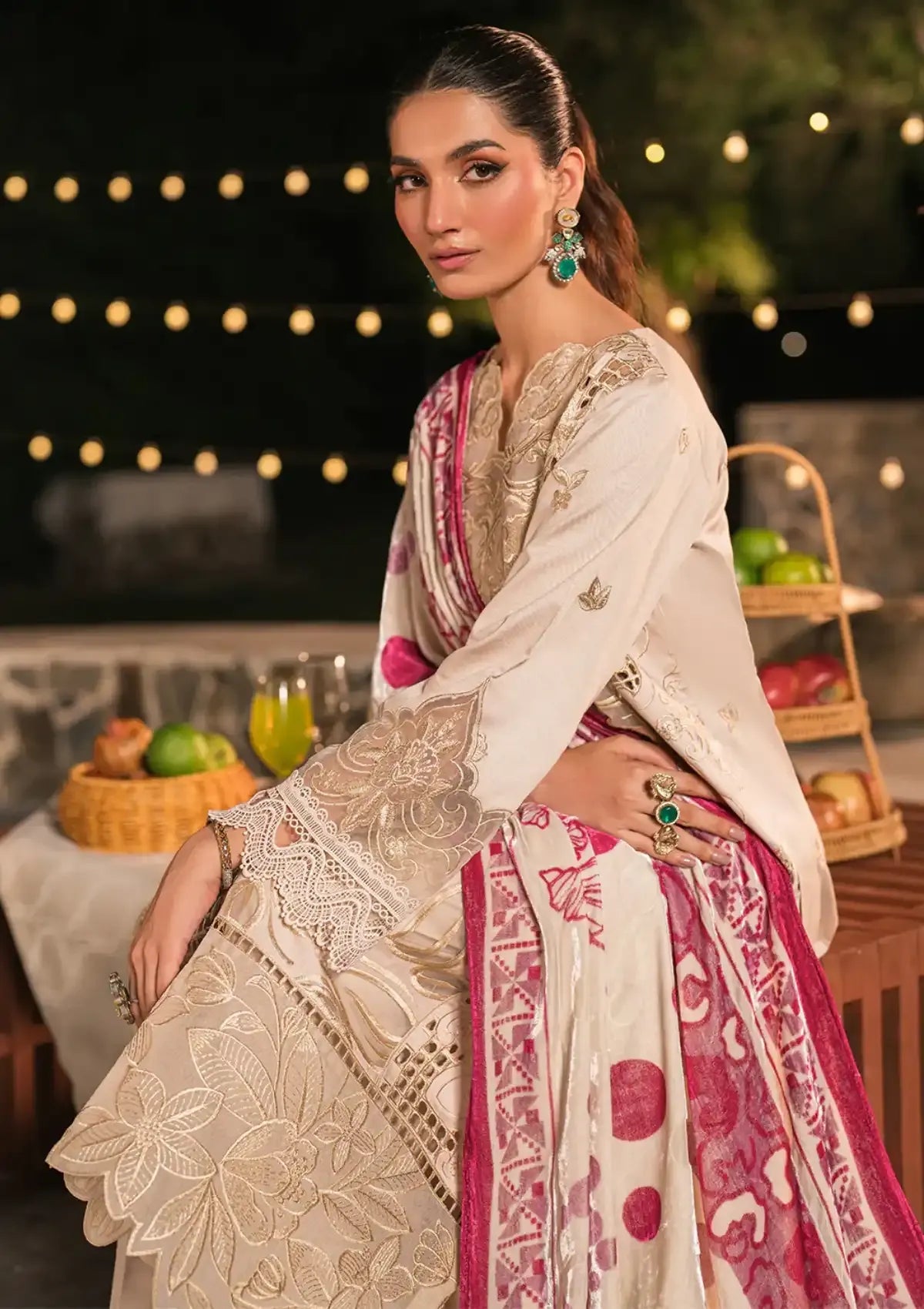 08 - Velis | Winter Collection | Nazakat By Mahnur - Rabbani Cloth House