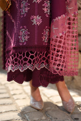 Affogato - Carnation Luxury Shawl Edit '25 By Rangrasiya