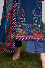 Sharmeen | Luxe Silk Unstitched 3PC By Rangrasiya