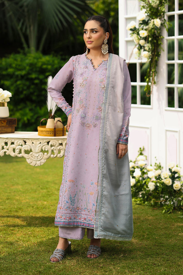 Irsia | Luxe Silk Unstitched 3PC By Rangrasiya