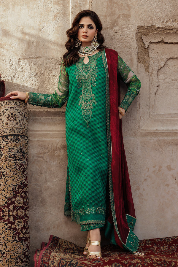 D# - 35 | Vasal Unstitched Chiffon By Charizma