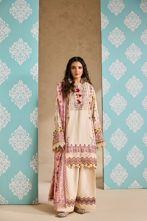 FSW-7B - One Nation Unstitched Winter Collection Zync By Florent