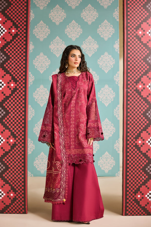 FSW-8B - One Nation Unstitched Winter Collection Zync By Florent