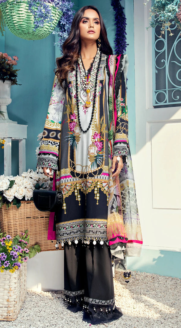 Maria Lawn 1-02A VL21 By Anaya
