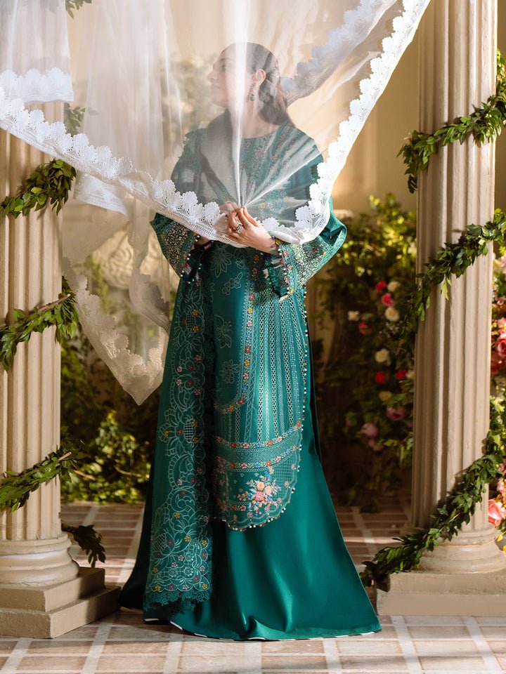 102A | 3 PC Lawn | - Freesia Summer Collection By Bin Ilyas - Rabbani Cloth House