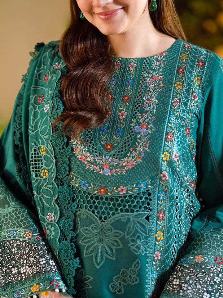 102A | 3 PC Lawn | - Freesia Summer Collection By Bin Ilyas - Rabbani Cloth House