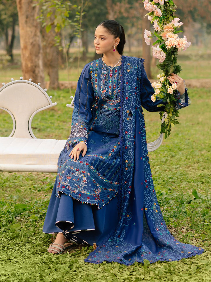 102B | 3 PC Lawn | - Freesia Summer Collection By Bin Ilyas - Rabbani Cloth House