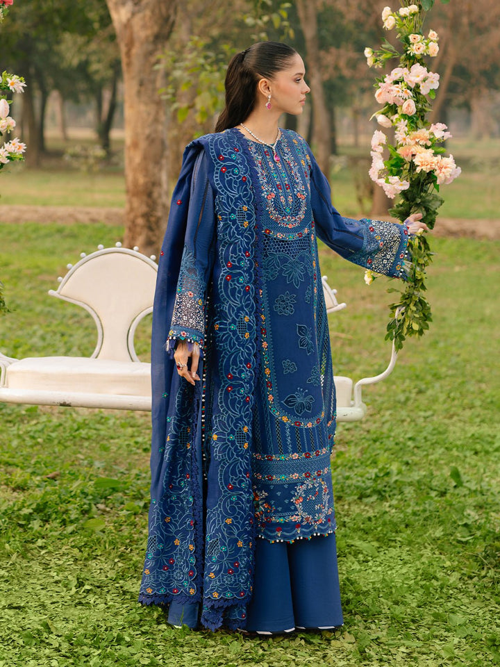 102B | 3 PC Lawn | - Freesia Summer Collection By Bin Ilyas - Rabbani Cloth House