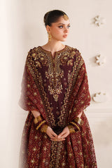 EMBROIDERED CHIFFON CH14-07 UNSTITCHED
