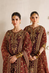 EMBROIDERED CHIFFON CH14-07 UNSTITCHED