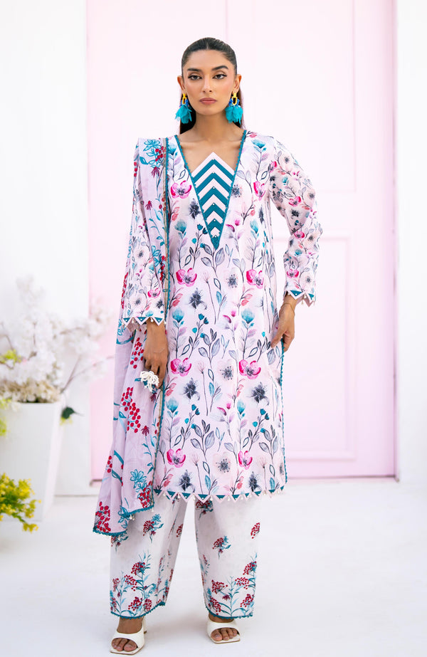 D#-11 - Unstitched Prints Volume By Al-Zohaib