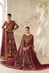 EMBROIDERED CHIFFON CH14-05 STITCHED BY BAROQUE