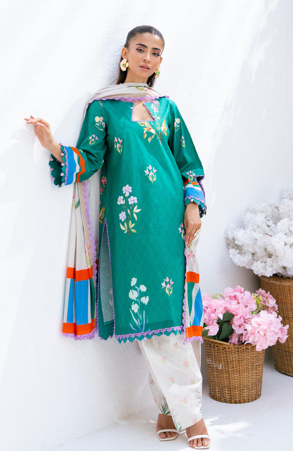 D#-12 - Unstitched Prints Volume By Al-Zohaib