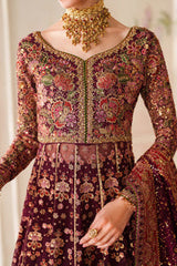 EMBROIDERED CHIFFON CH14-05 STITCHED BY BAROQUE