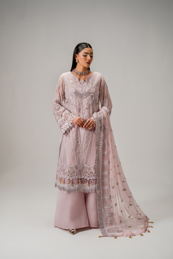 AR-05 - Chiffon Fabric - Aura Unstitched By Zebtan