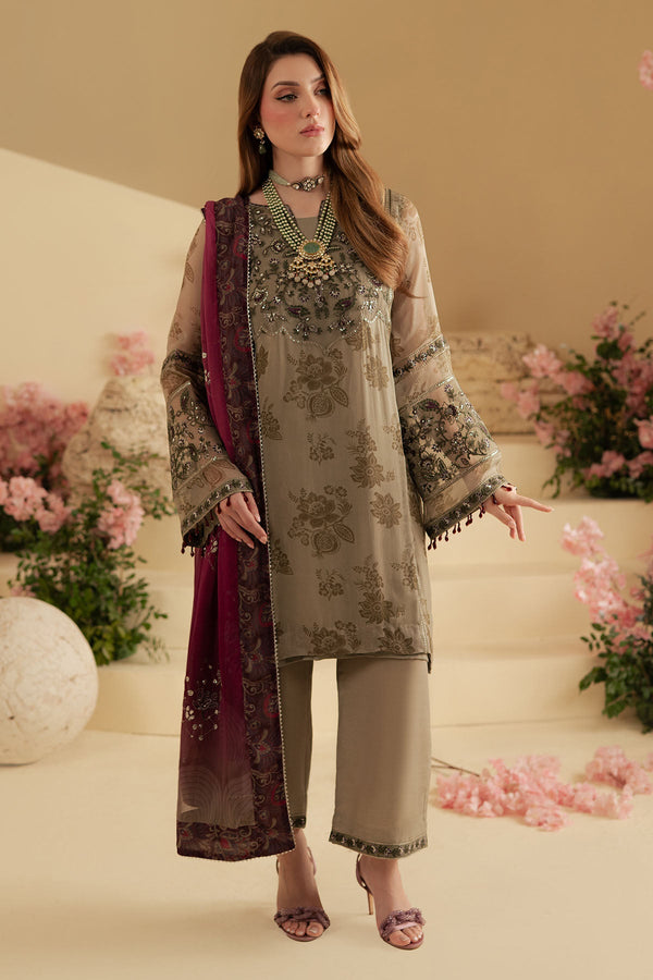 Am-15 | Amaya Unstitched Luxury Embroidered By Nureh