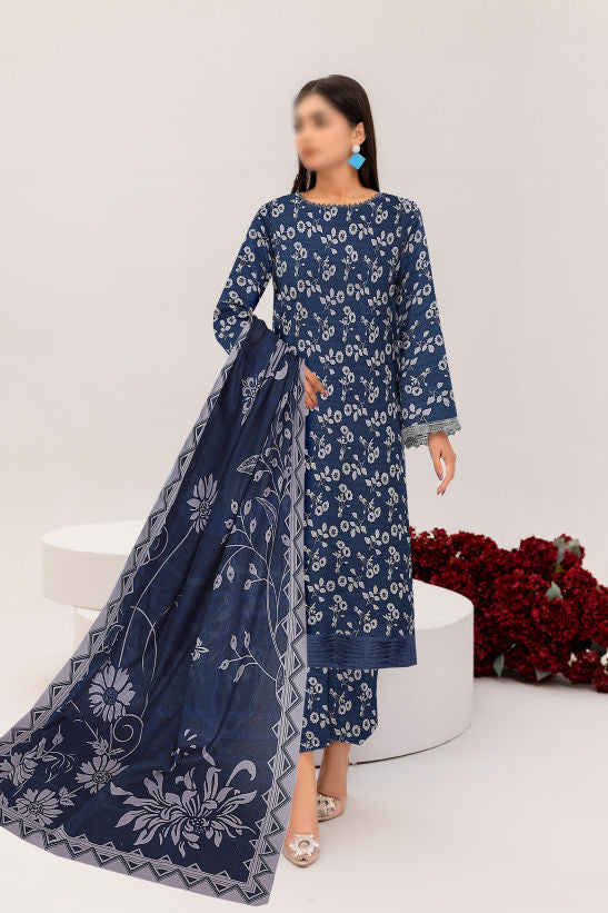 D# - 03 - Bismil Lawn Doriya Digital Print Vol - 01 By Fantak