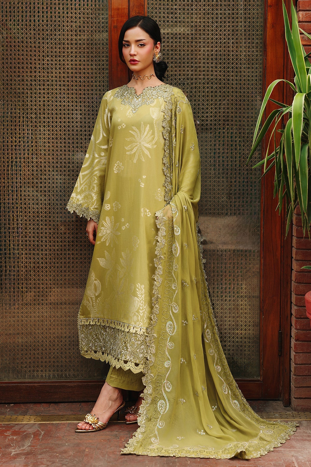 NJ-107 | Maya Jacquard Collection By Nureh