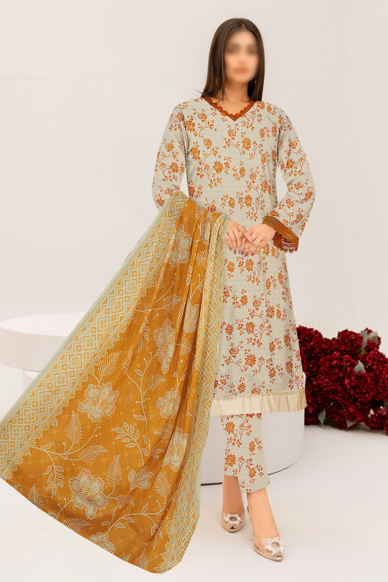 D# - 05 - Bismil Lawn Doriya Digital Print Vol - 01 By Fantak