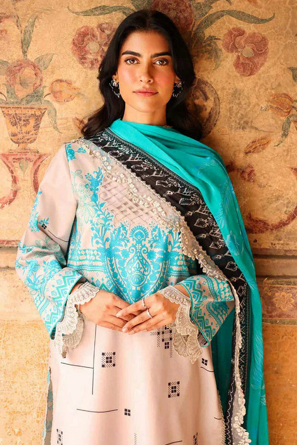 CIN5-05 – 3pc Infinity Embroidered Printed Lawn By Charizma