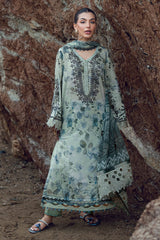 NSG-206 | Gardenia Unstitched Embroidered By Nureh