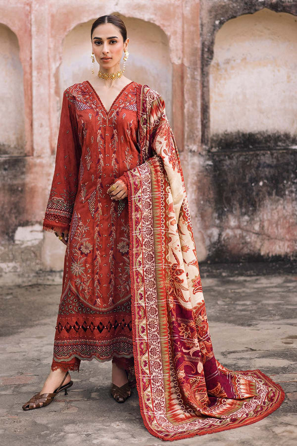 NW - 105 | Maya Linen Unstitched By Nureh