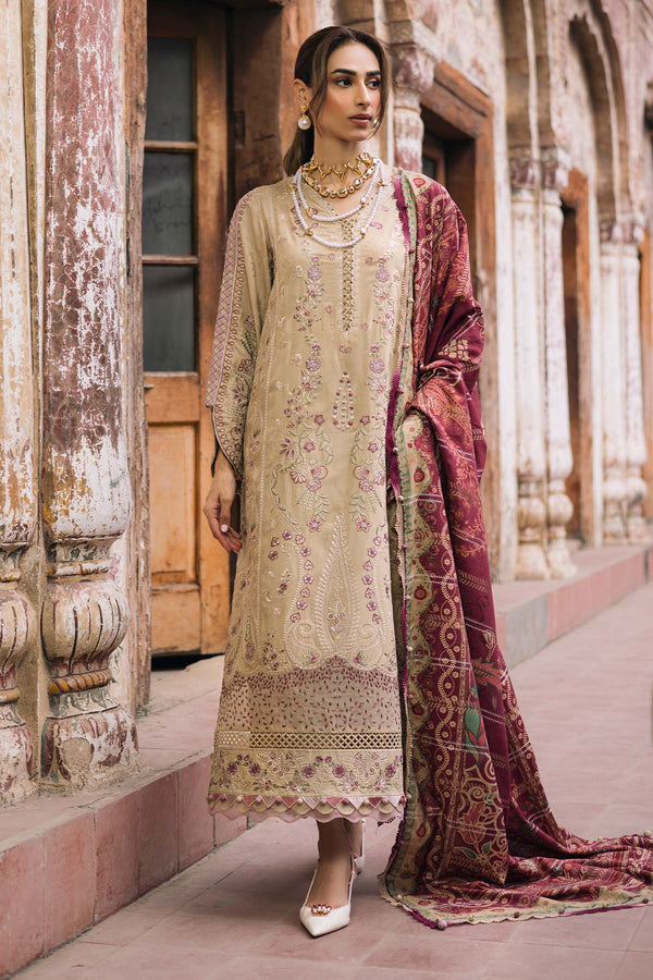 NW - 101 | Maya Linen Unstitched By Nureh